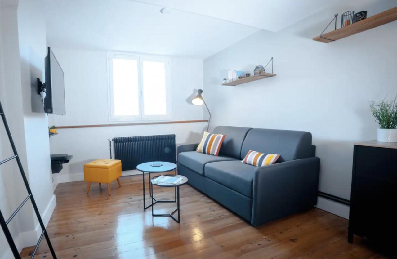 Ferienwohnung Coup De Coeur Assure Pour Ce T2 Renove Hyper Centre Biarritz Exterior foto
